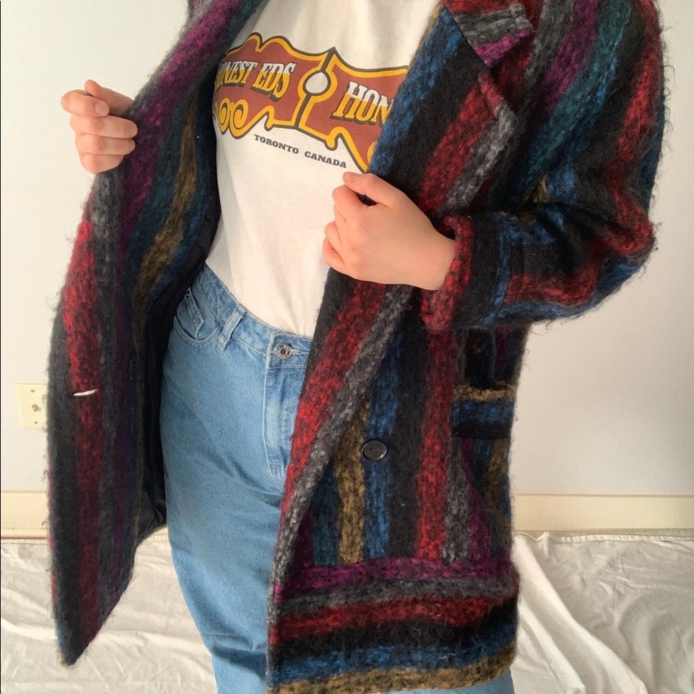 Vintage Wool Coat from Japan 70s/80s - Picture 6 of 9